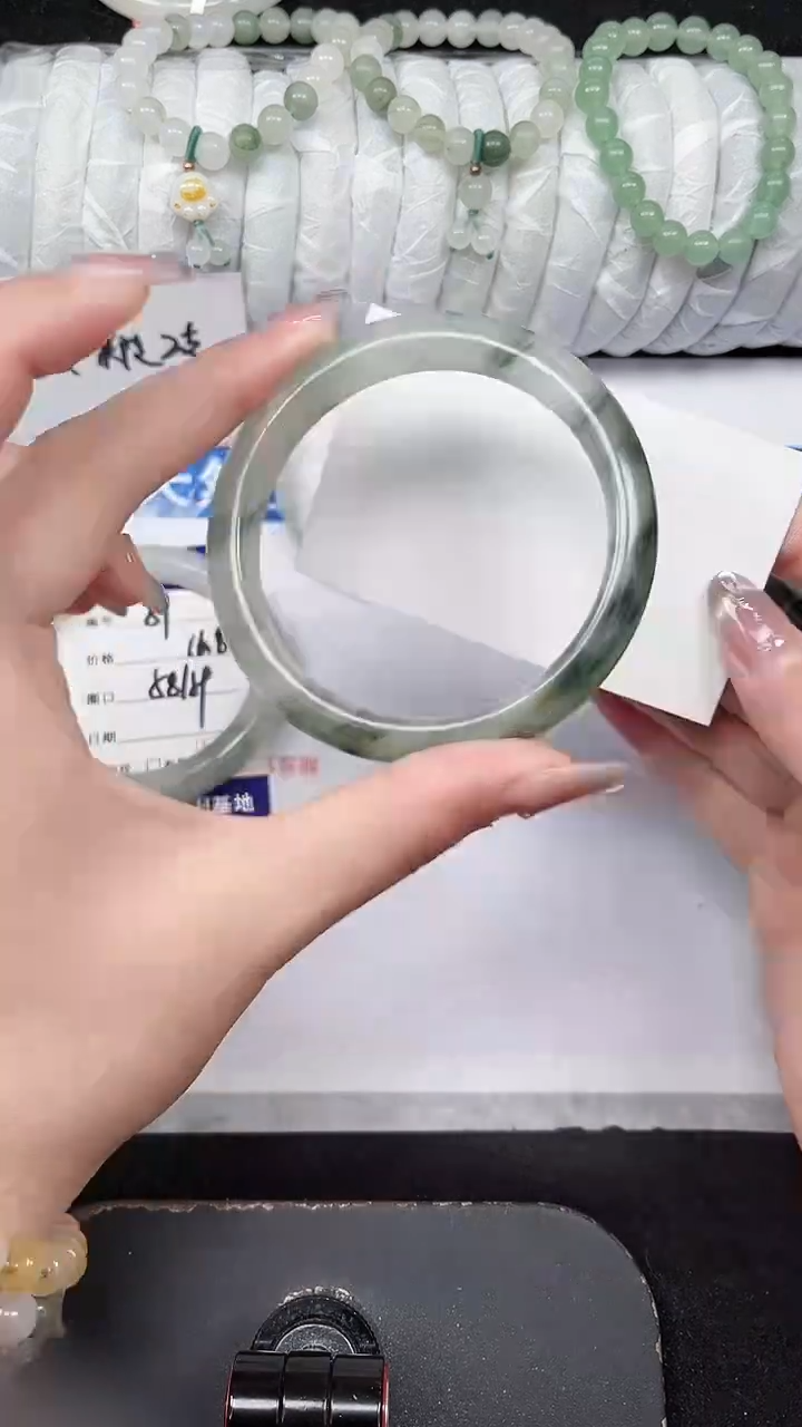 未镶嵌手镯石英质玉52-58/59