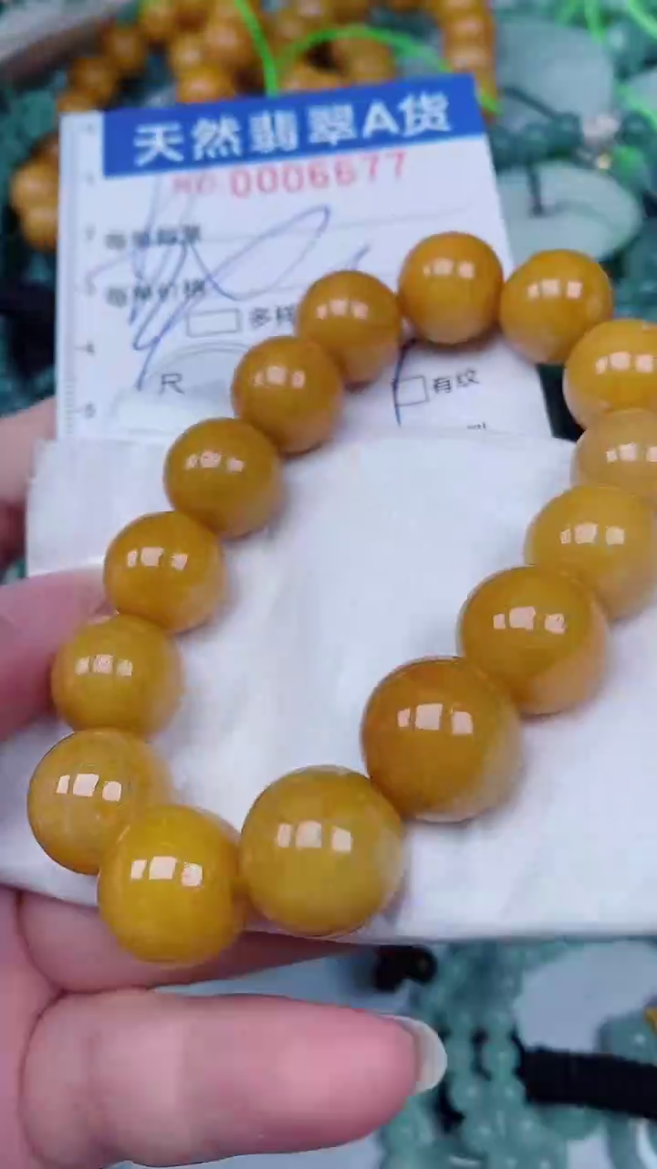 翡翠未镶嵌颈饰00006677