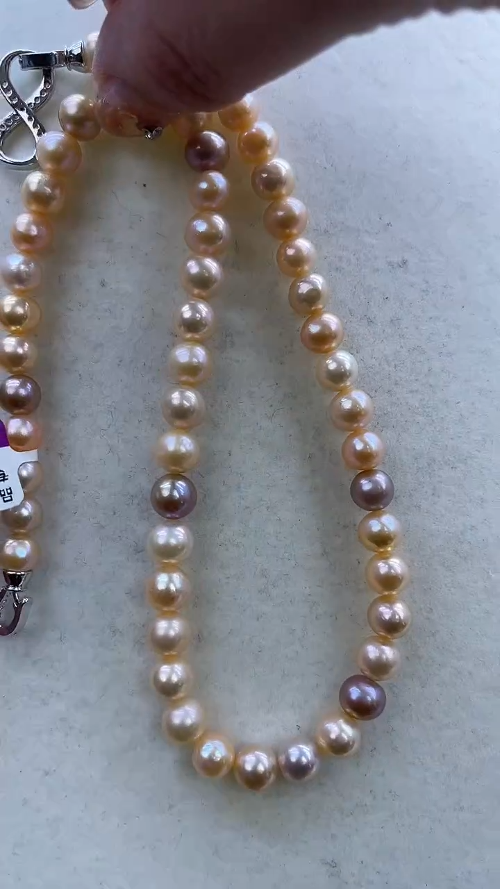 【闪购商品】淡水珍珠项链未镶嵌476定制