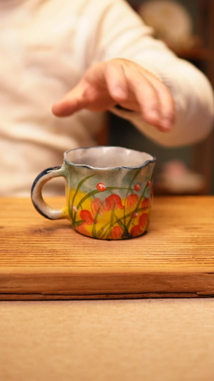 【闪购商品】@@陶园瓷舍@@纯手工手绘@高温釉下彩