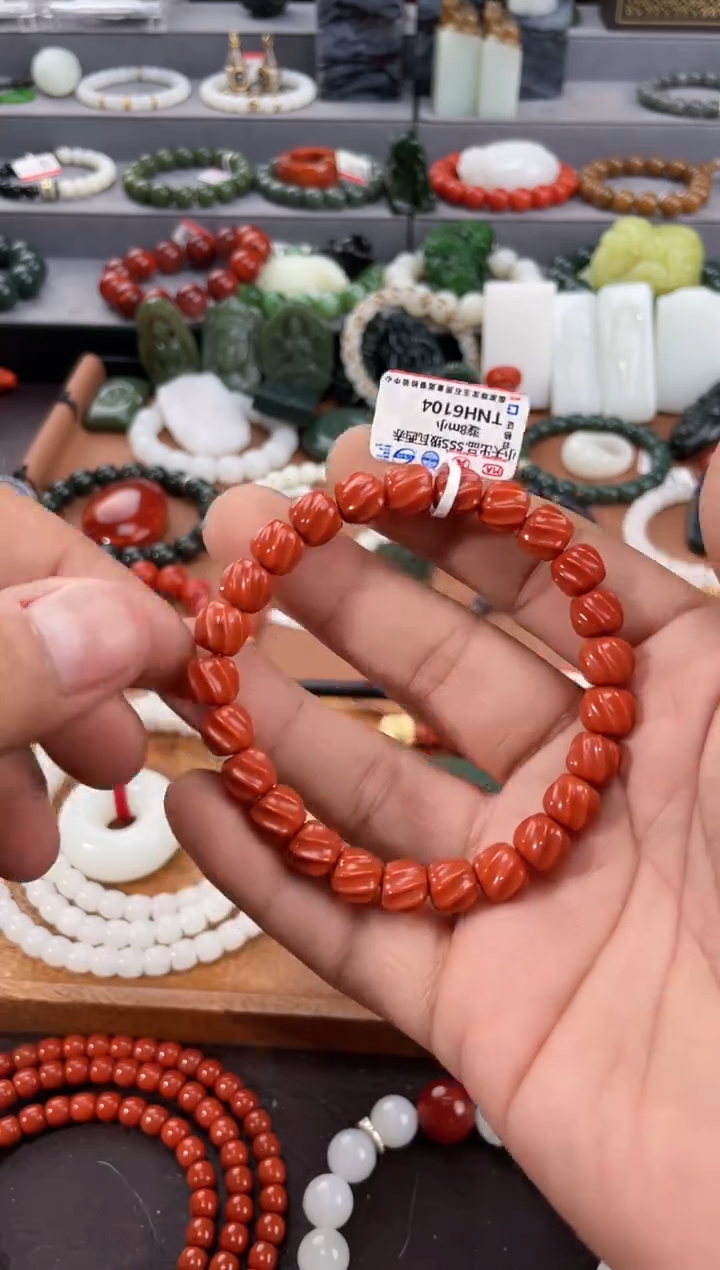 【闪购商品】南红玛瑙手串未镶嵌 多样性发一件TNH6104