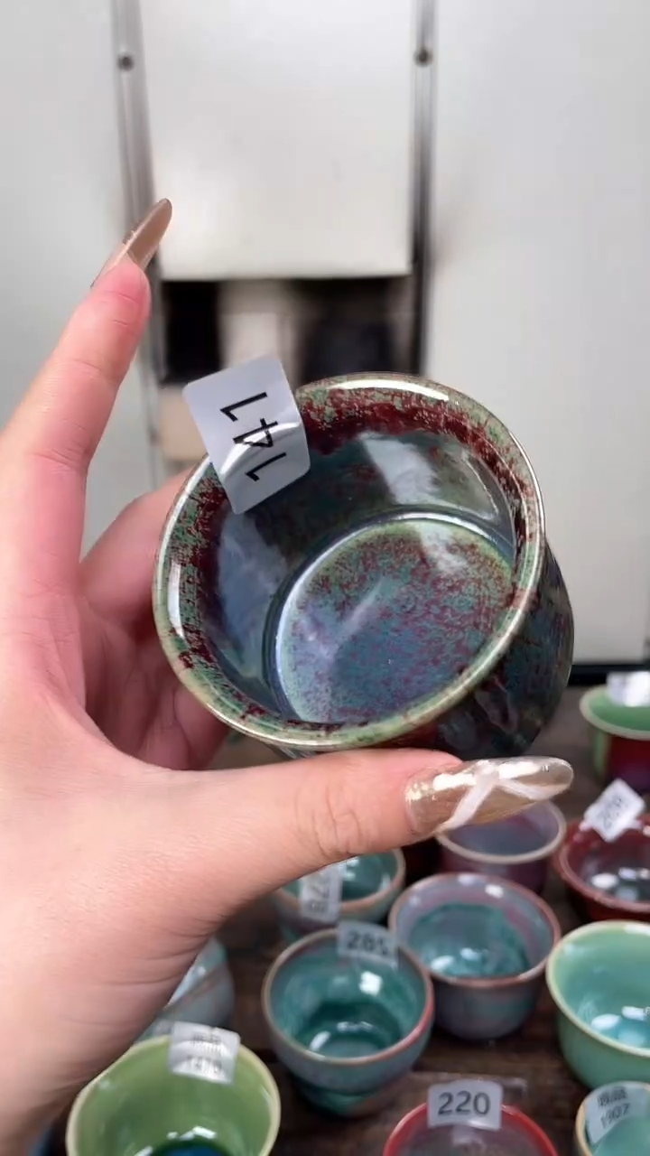【闪购商品】摆件钧瓷手工茶器窑变
