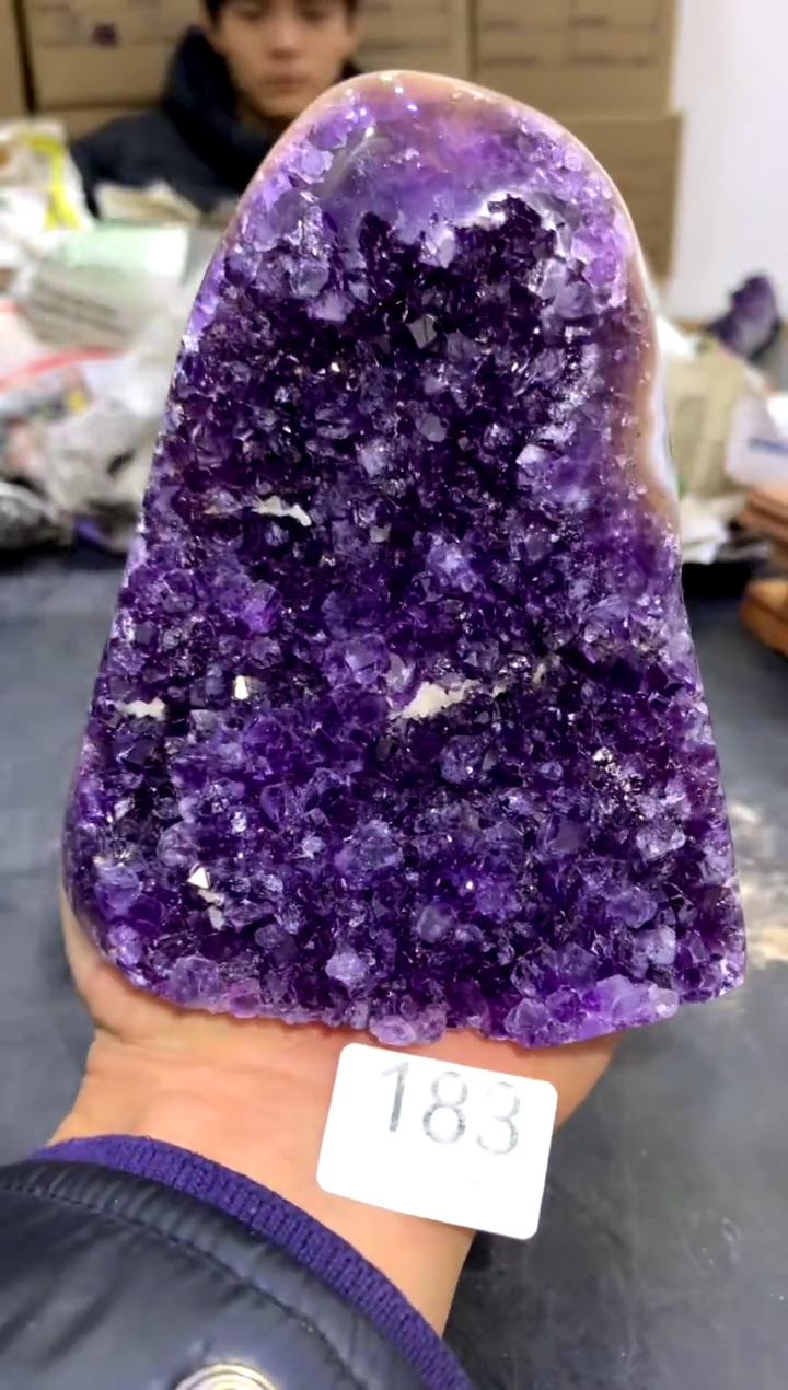 【闪购商品】水晶摆件未镶嵌天然高品质紫晶183