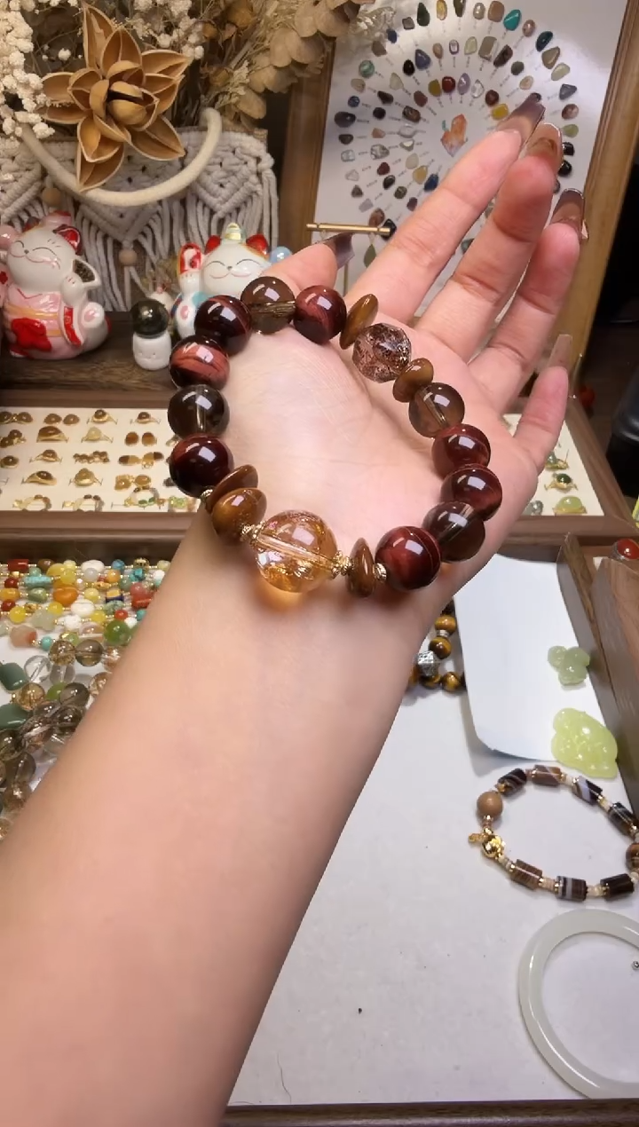 水晶摆件未镶嵌手链
