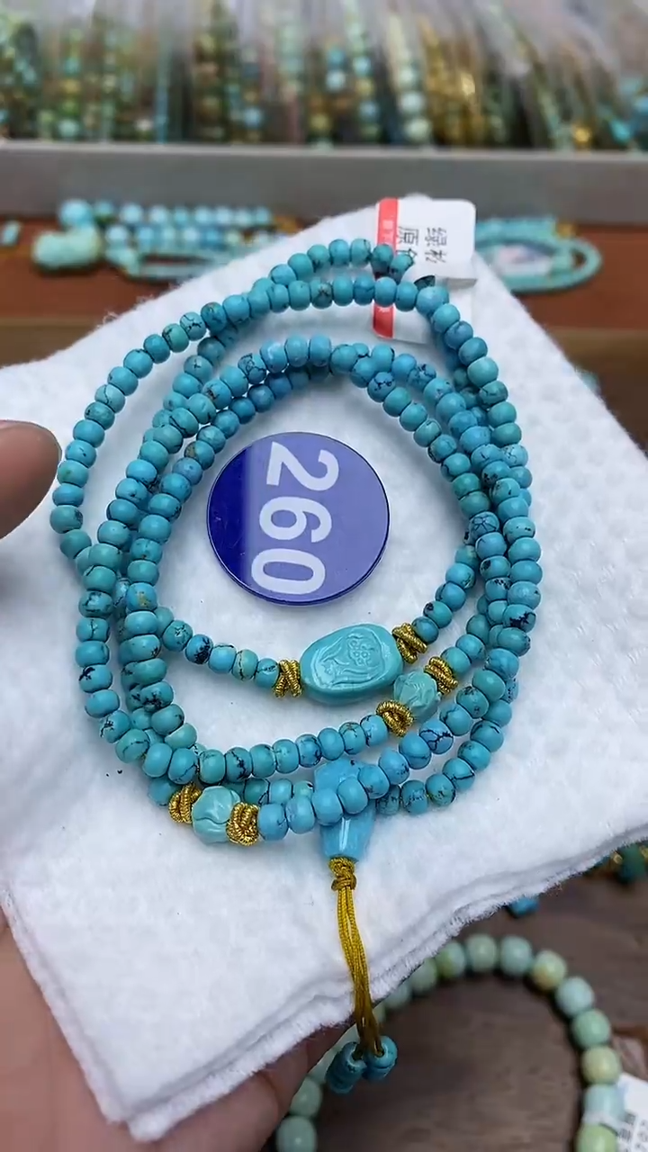 【闪购商品】绿松石项链未镶嵌260