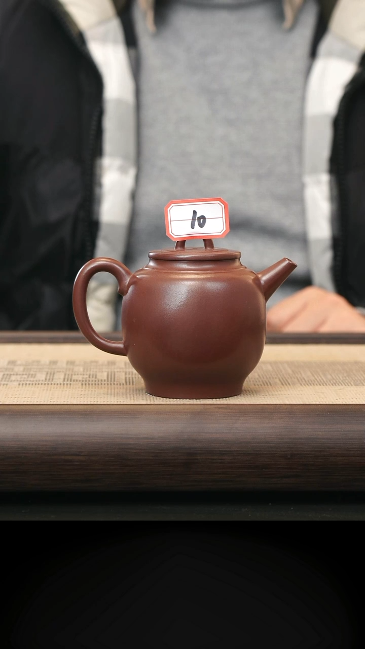 茶壶紫砂10号紫砂壶龙血砂