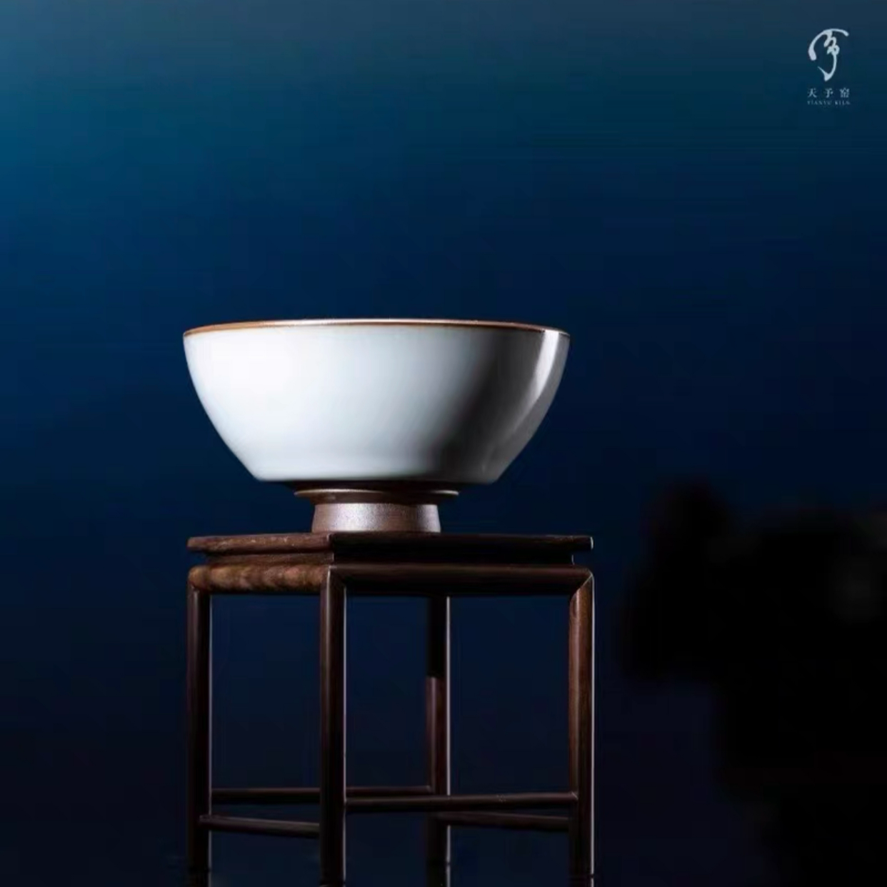 【器度甄选】天予窑 春归釉铁胎露足杯主人杯
