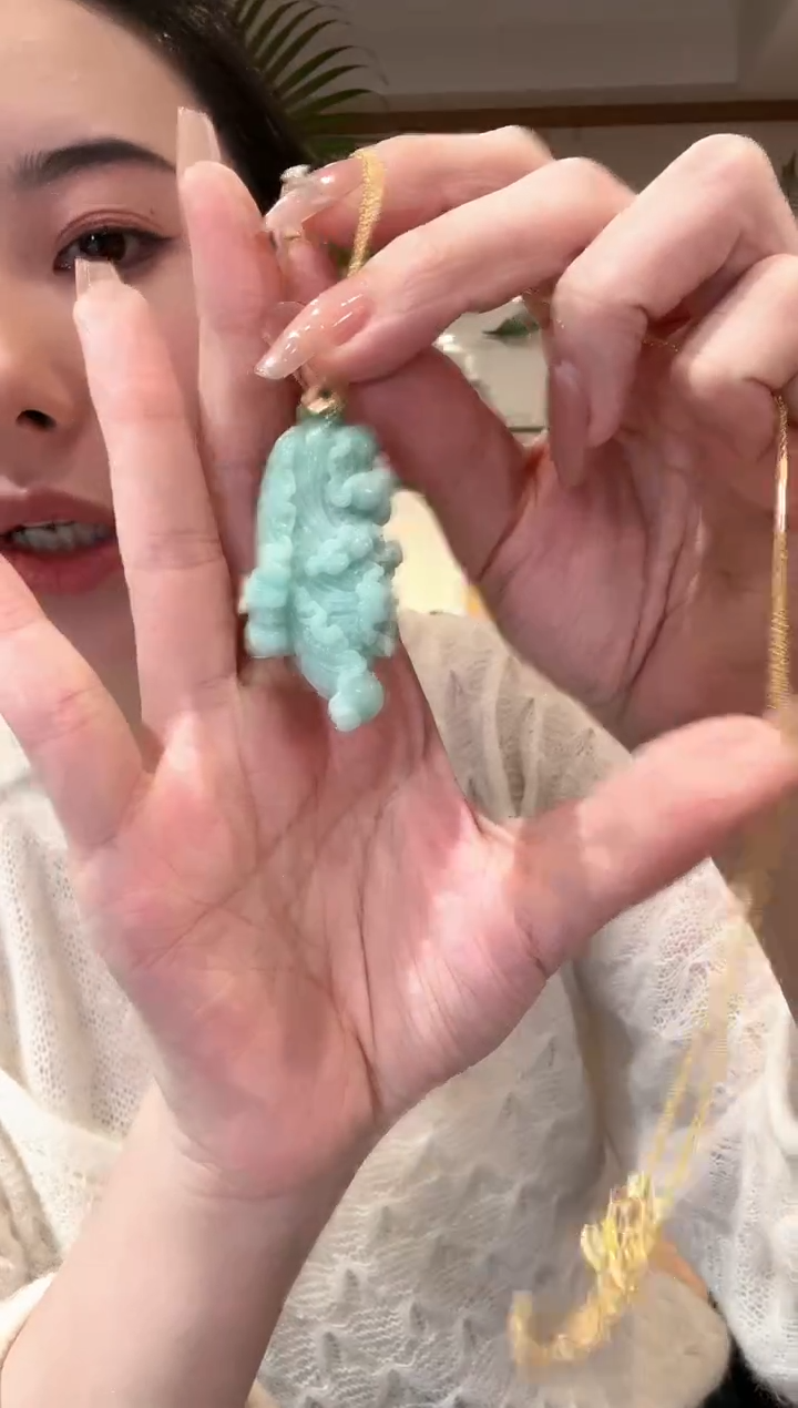 【闪购商品】翡翠颈饰未镶嵌国风