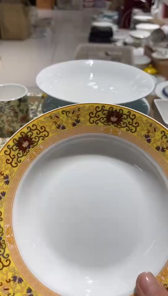 骨瓷黄城7汤1个隆达骨瓷