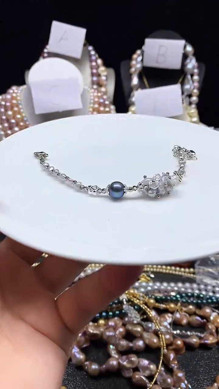 【闪购商品】淡水珍珠手串未镶嵌多人