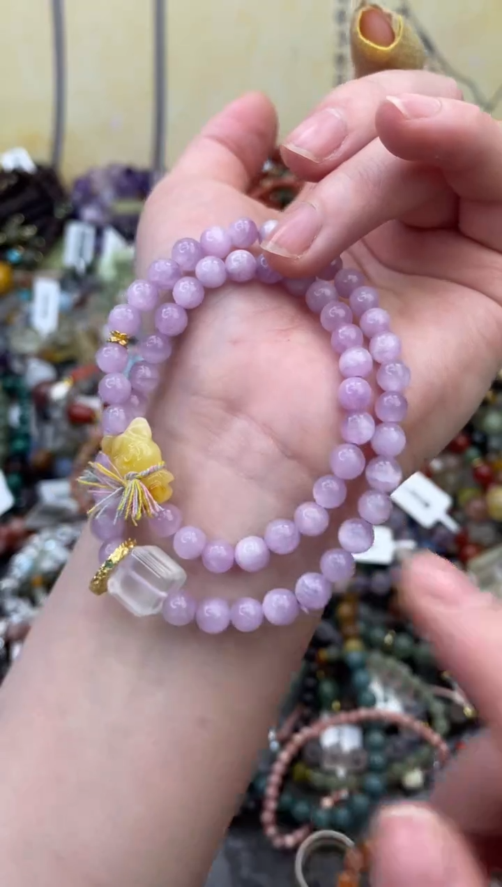 未镶嵌锂辉石手串429