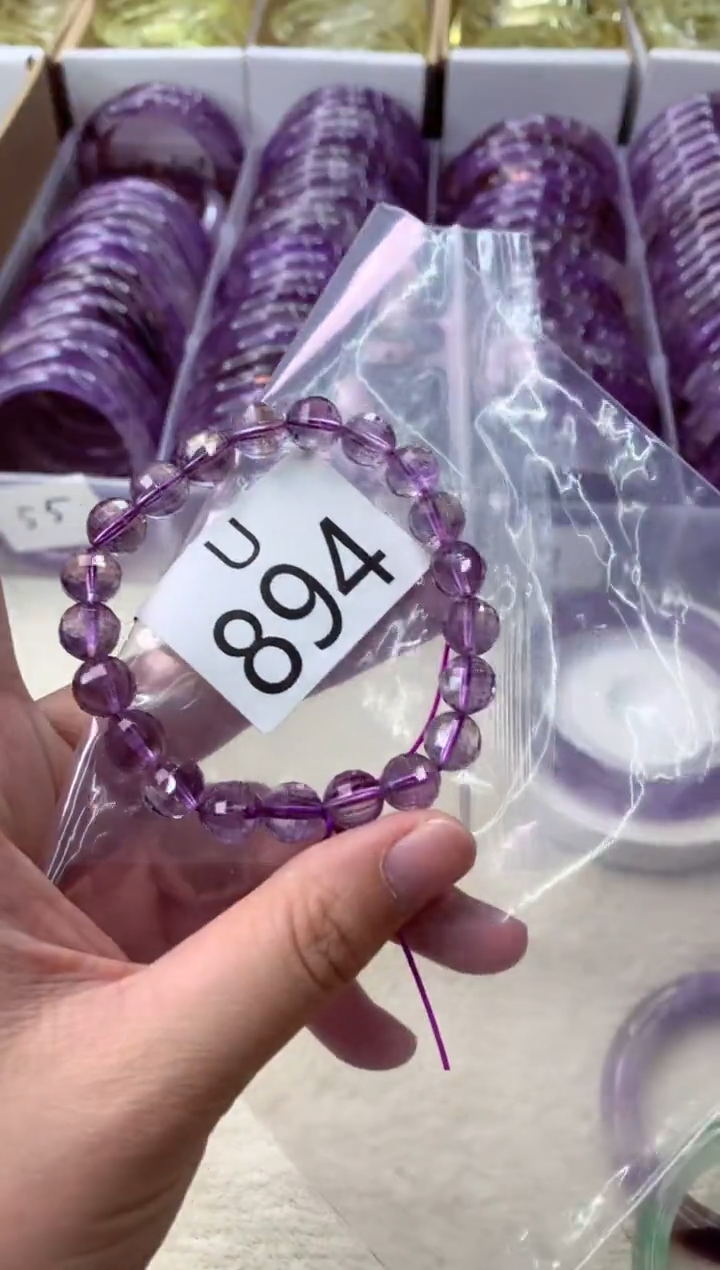 未镶嵌手镯水晶U894