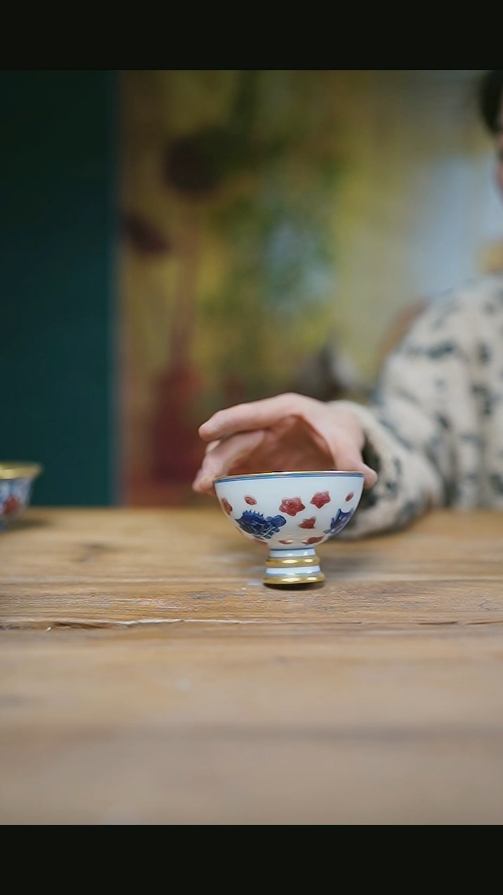 【闪购商品】景德镇杯碗柴烧多人