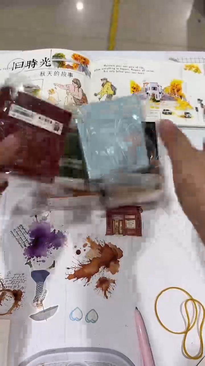 8-99 标签记事 6盒   