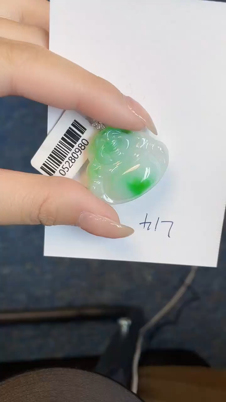 【闪购商品】翡翠颈饰18K金镶嵌00000000