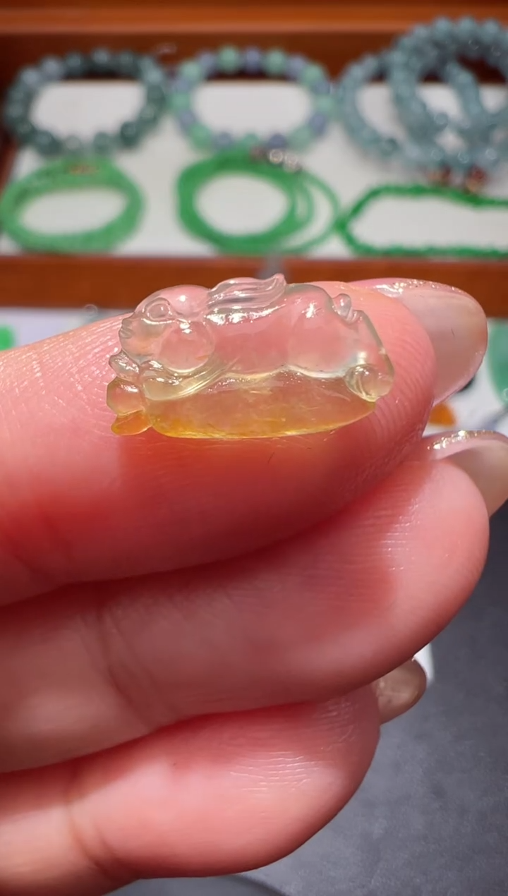 【闪购商品】定制翡翠未镶嵌12.7*7.3*3.3