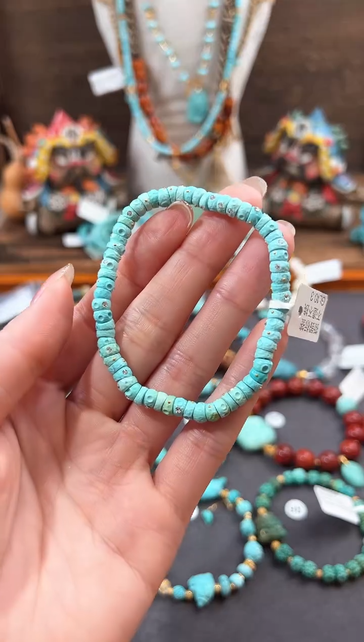 【闪购商品】绿松石手链未镶嵌绿松石手链