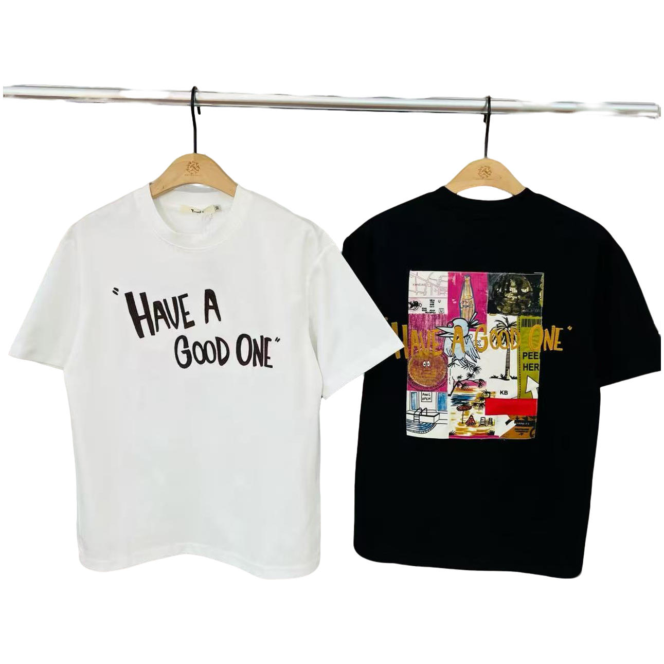 男士夏季个性印花圆领休闲情侣短袖上衣时尚潮流851133半袖宽松