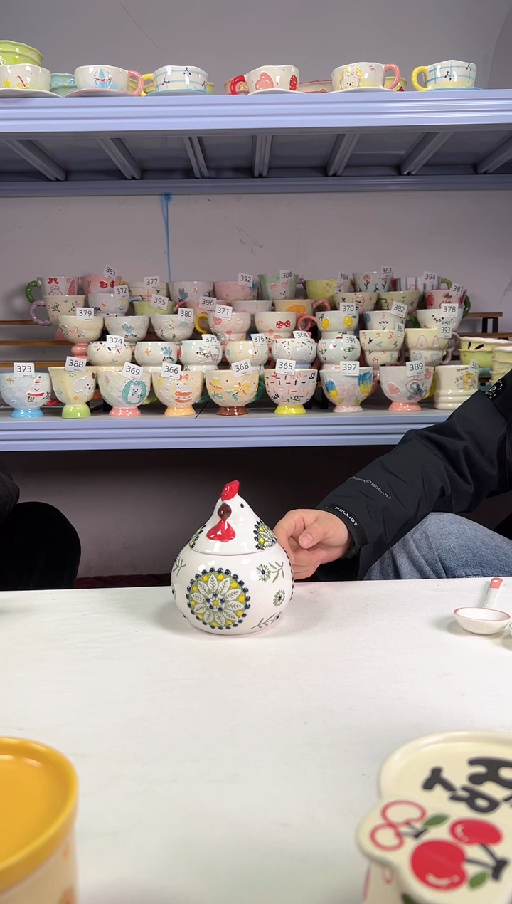 陶瓷手柄款福利鸡楠来北往工厂店