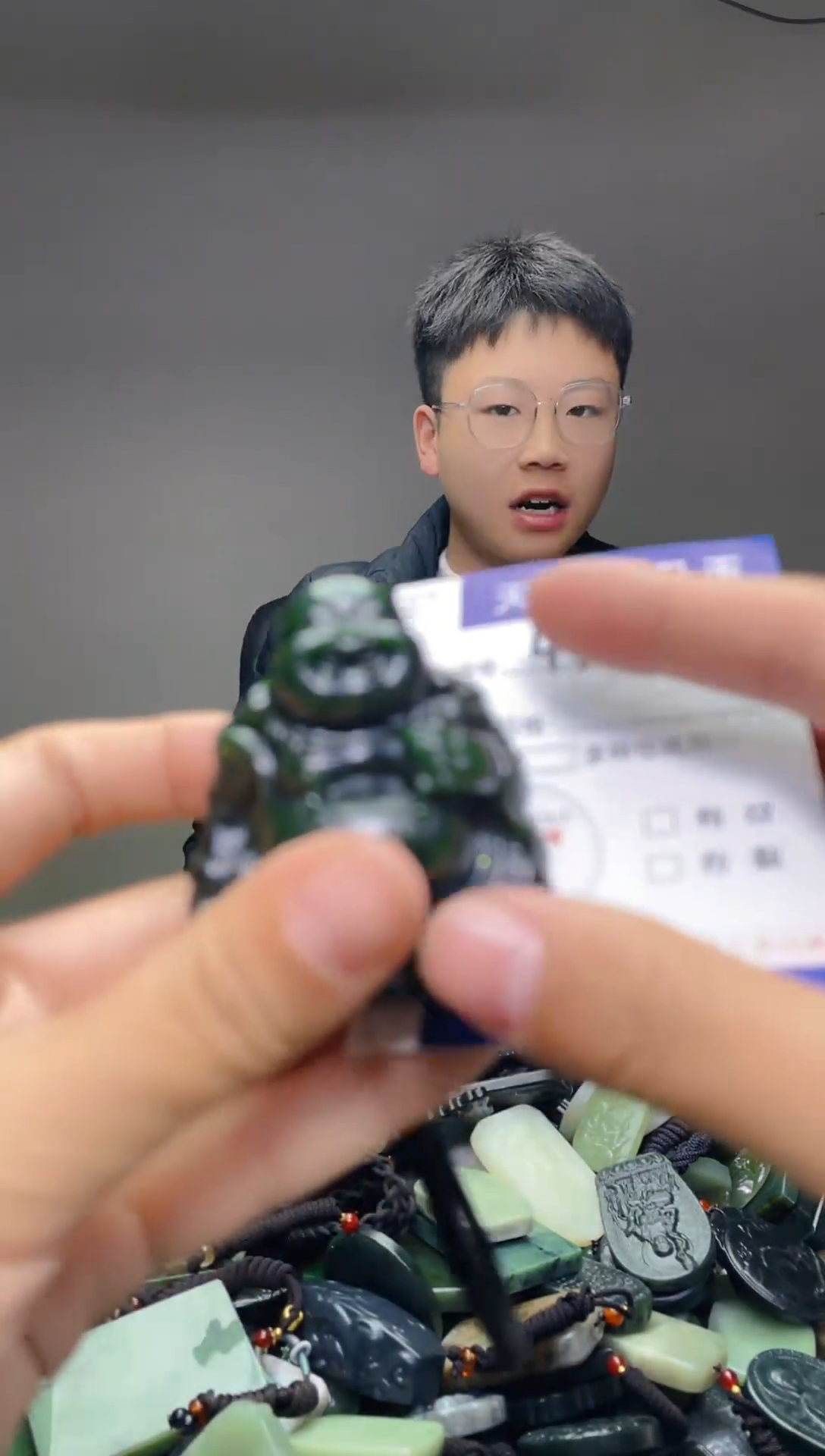 颈饰未镶嵌和田玉434