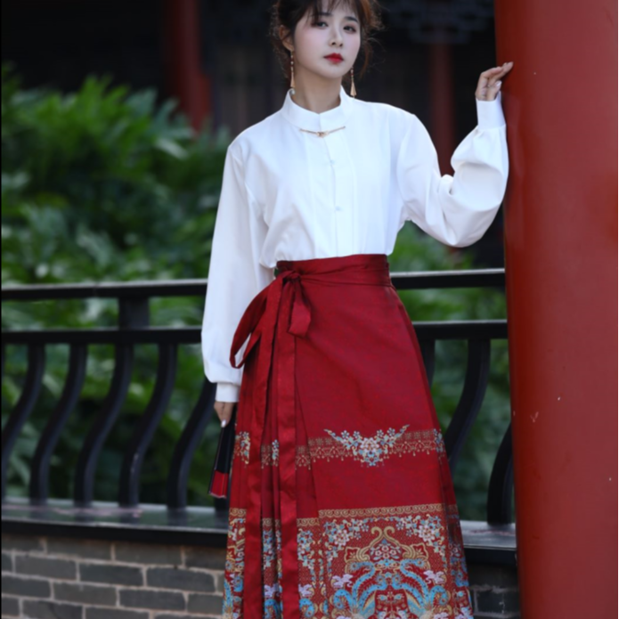 织锦妆花马面裙中国风明制日常丽姐专属