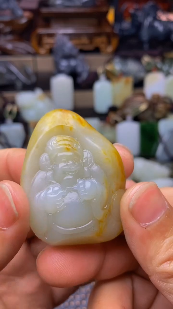 【闪购商品】和田玉挂件未镶嵌1