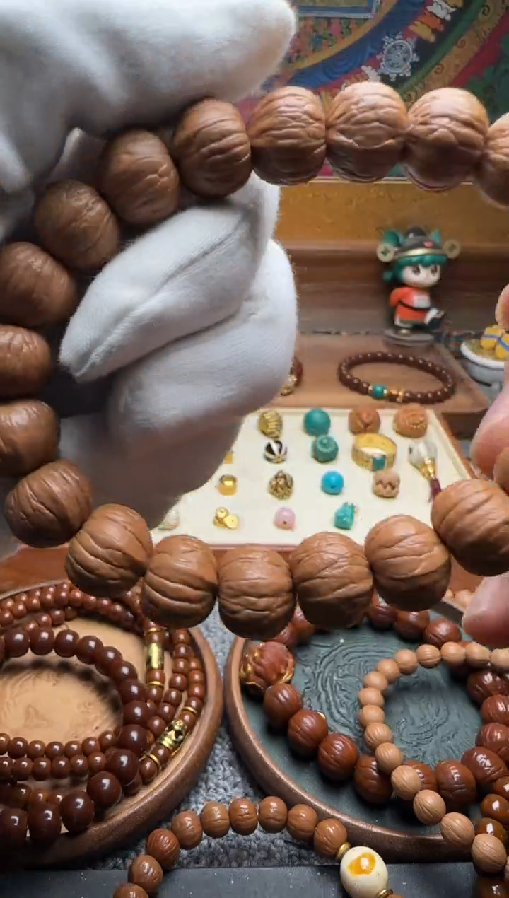 手串猴头核桃三棱南瓜