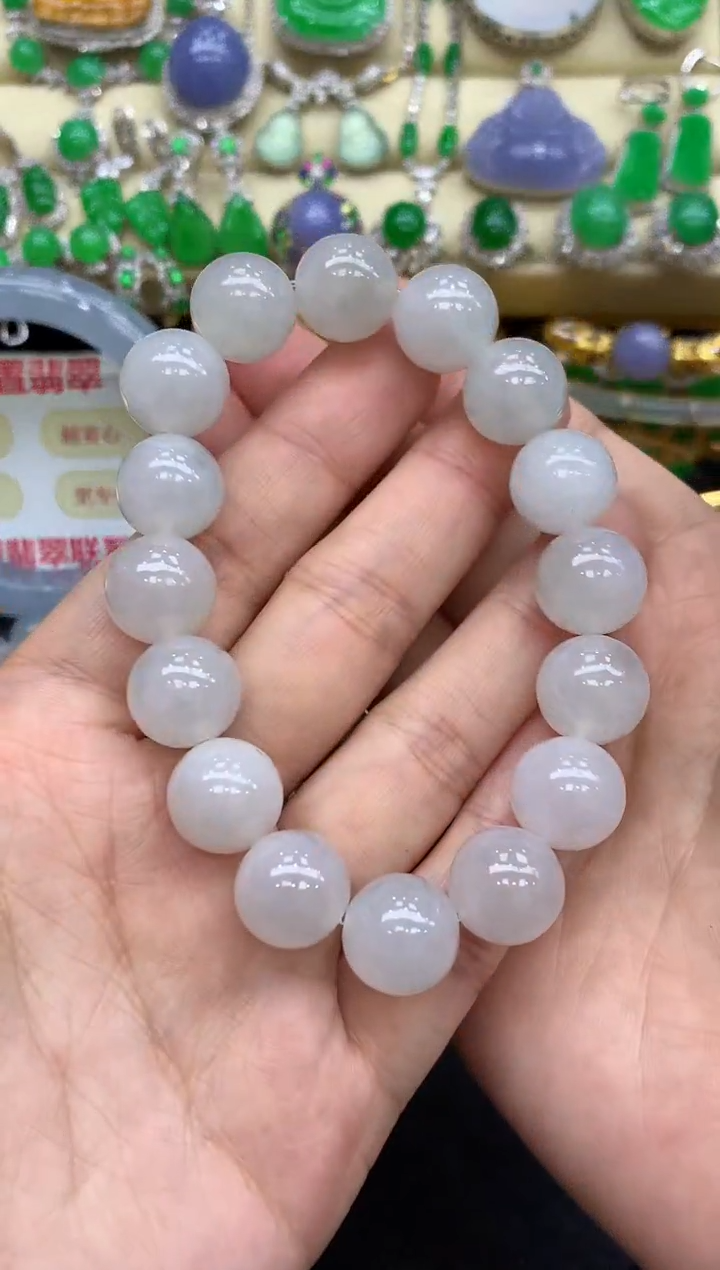 未镶嵌手串翡翠101-中国好珍宝