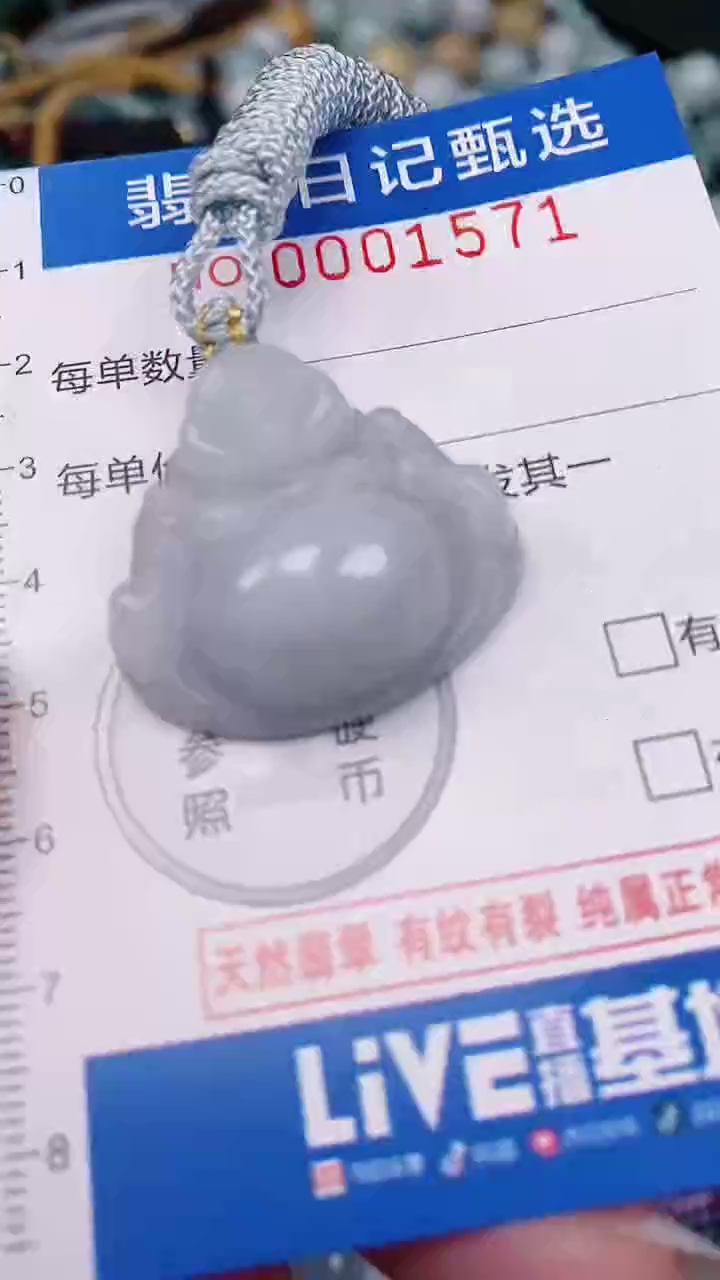 【闪购商品】翡翠颈饰未镶嵌00001571