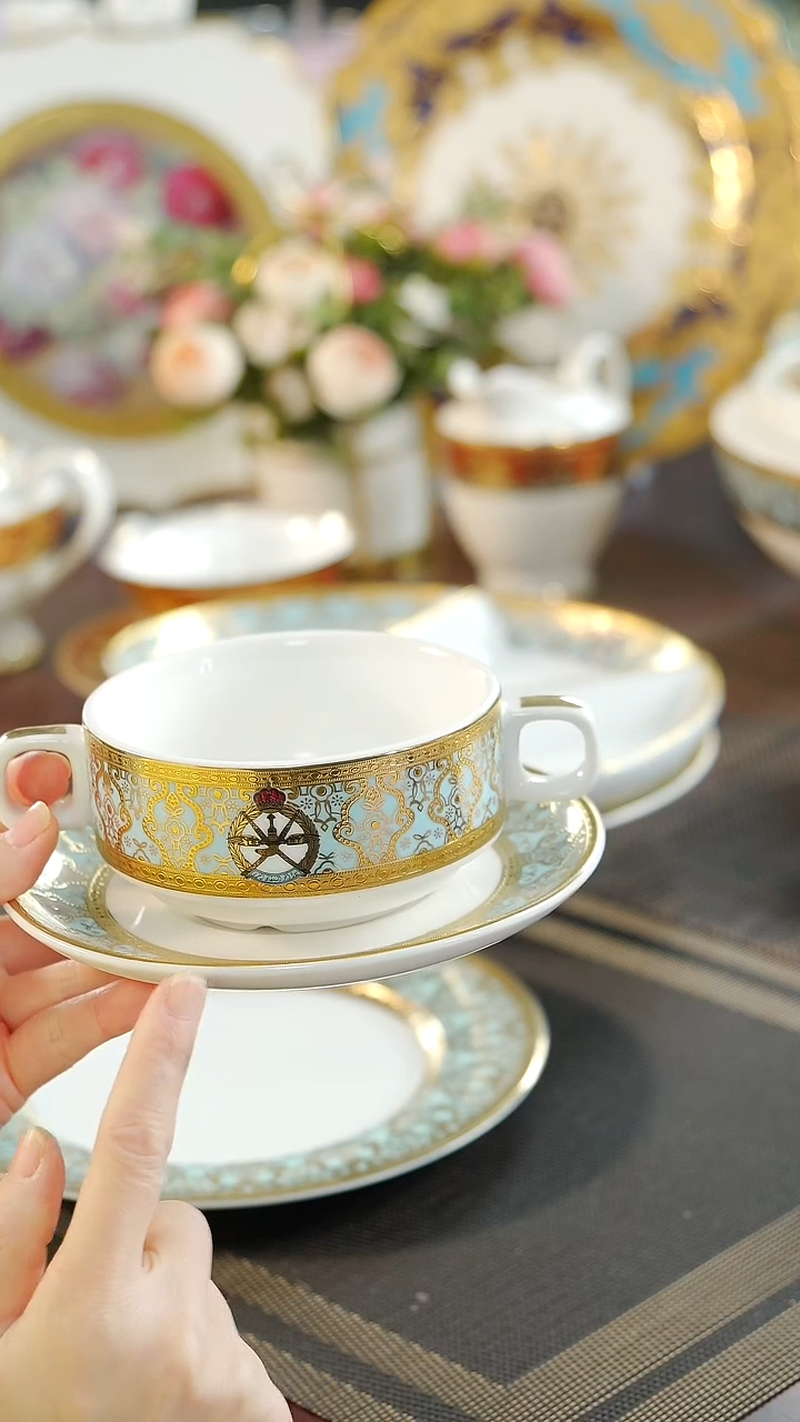 【闪购商品】瓷片双耳碗 福利价福利价