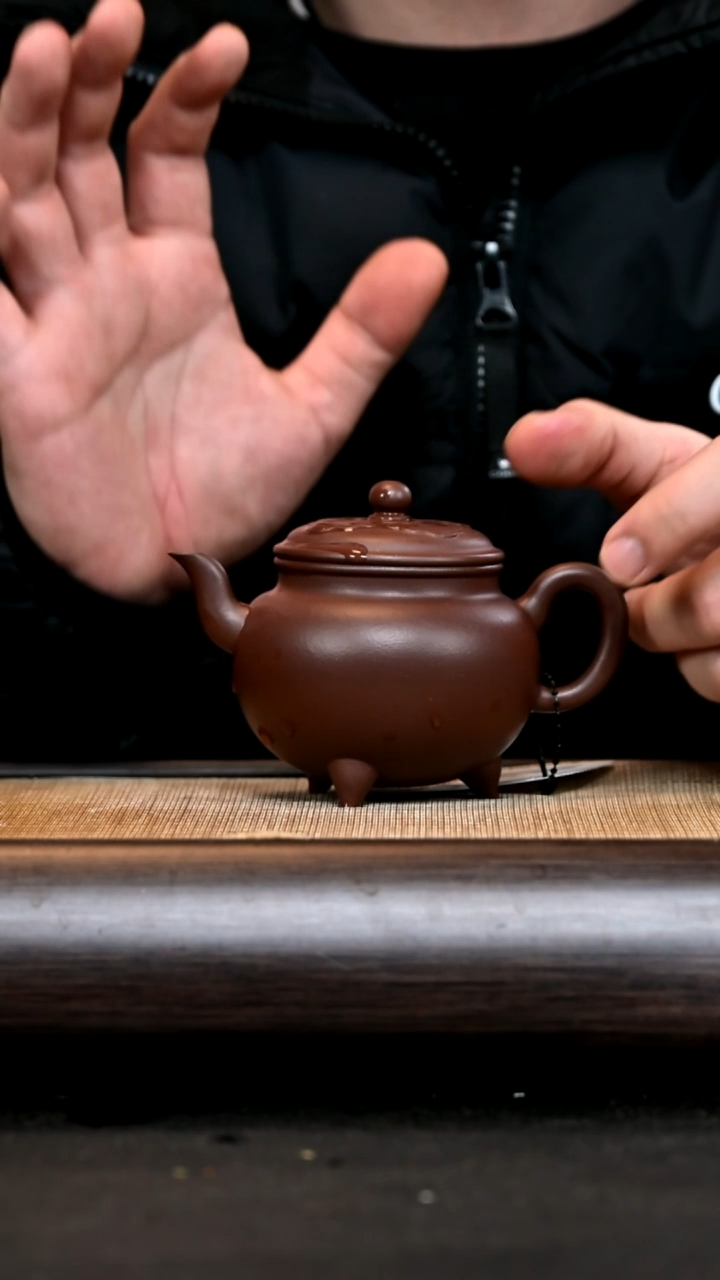 【闪购商品】紫砂茶壶JM-WXJ15825 大彬如意 紫泥