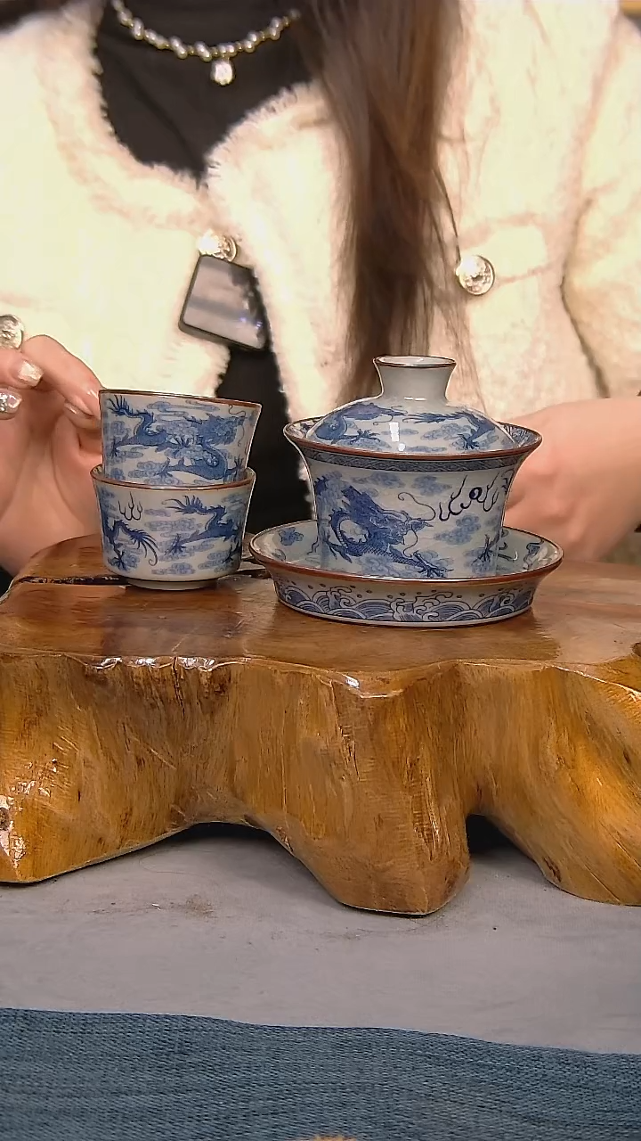 【闪购商品】简装家用款3件套 陶瓷家用茶具系列