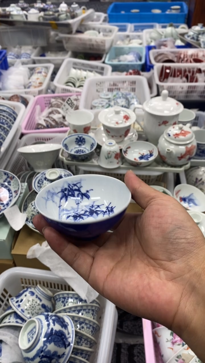 摆件陶景德陶瓷茶具容量约80