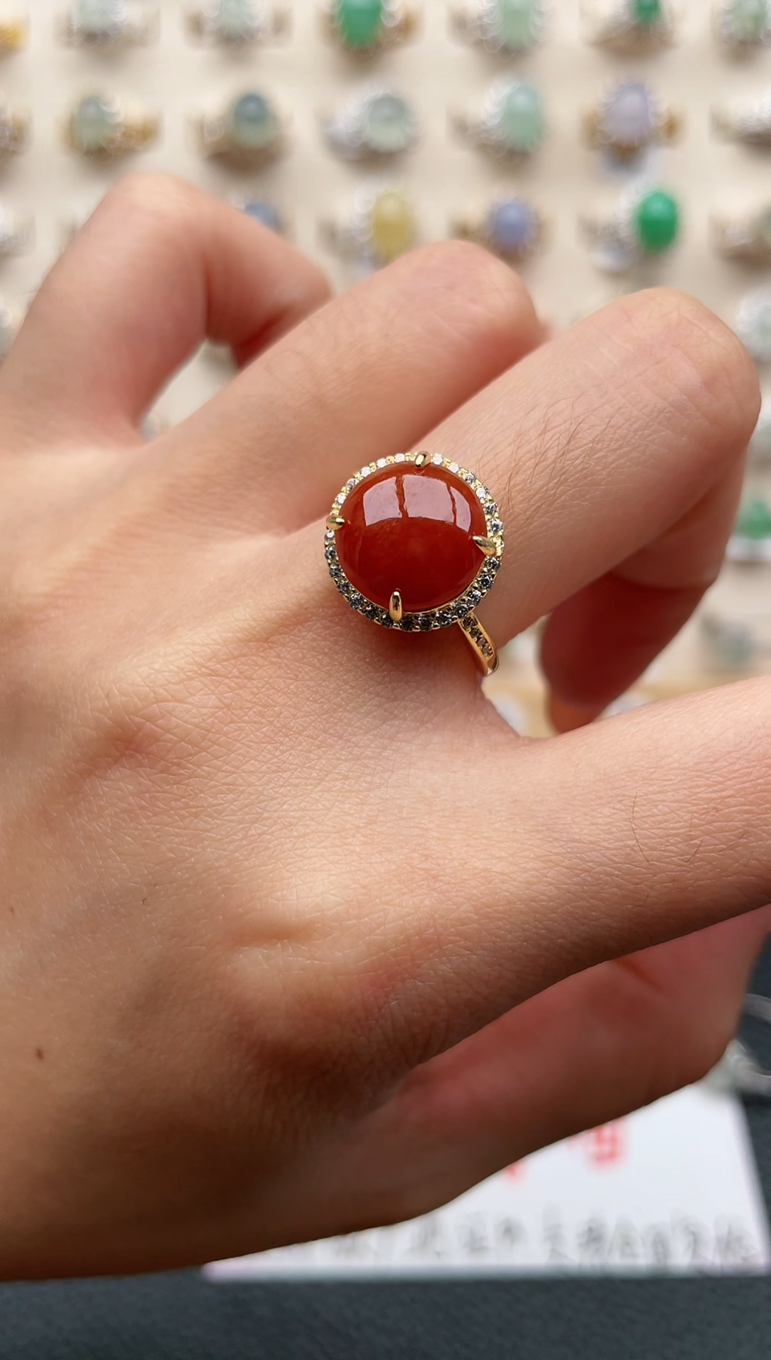 【闪购商品】翡翠戒指银S925镶嵌1111