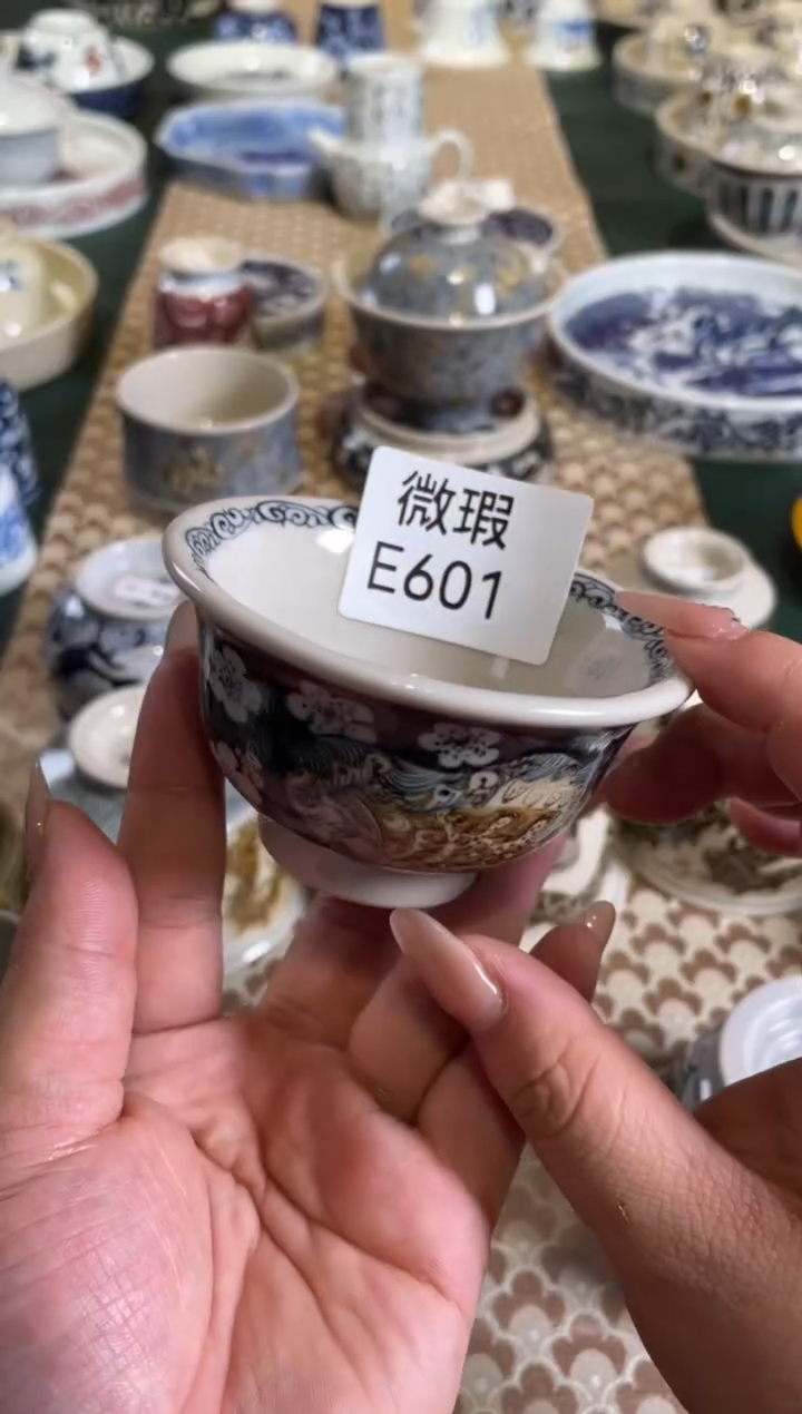 其他景德镇手工手绘陶瓷微瑕E601