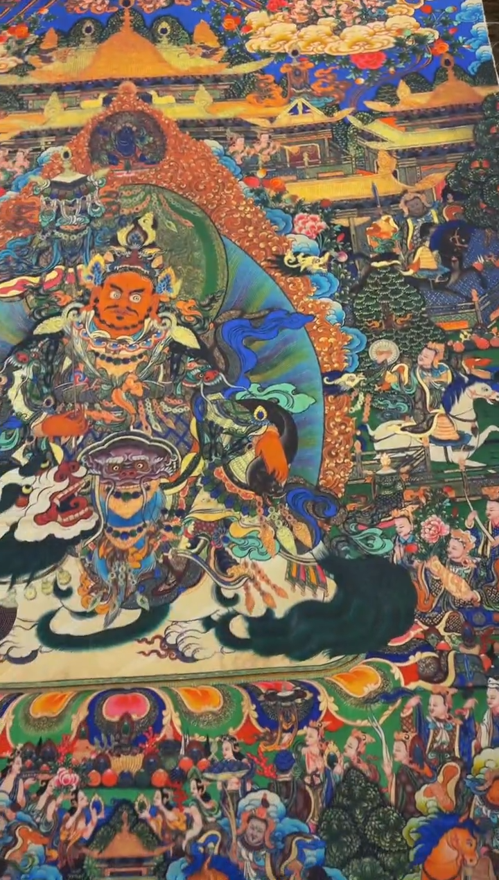 卷轴画 悠宇潮玩坊专属W945