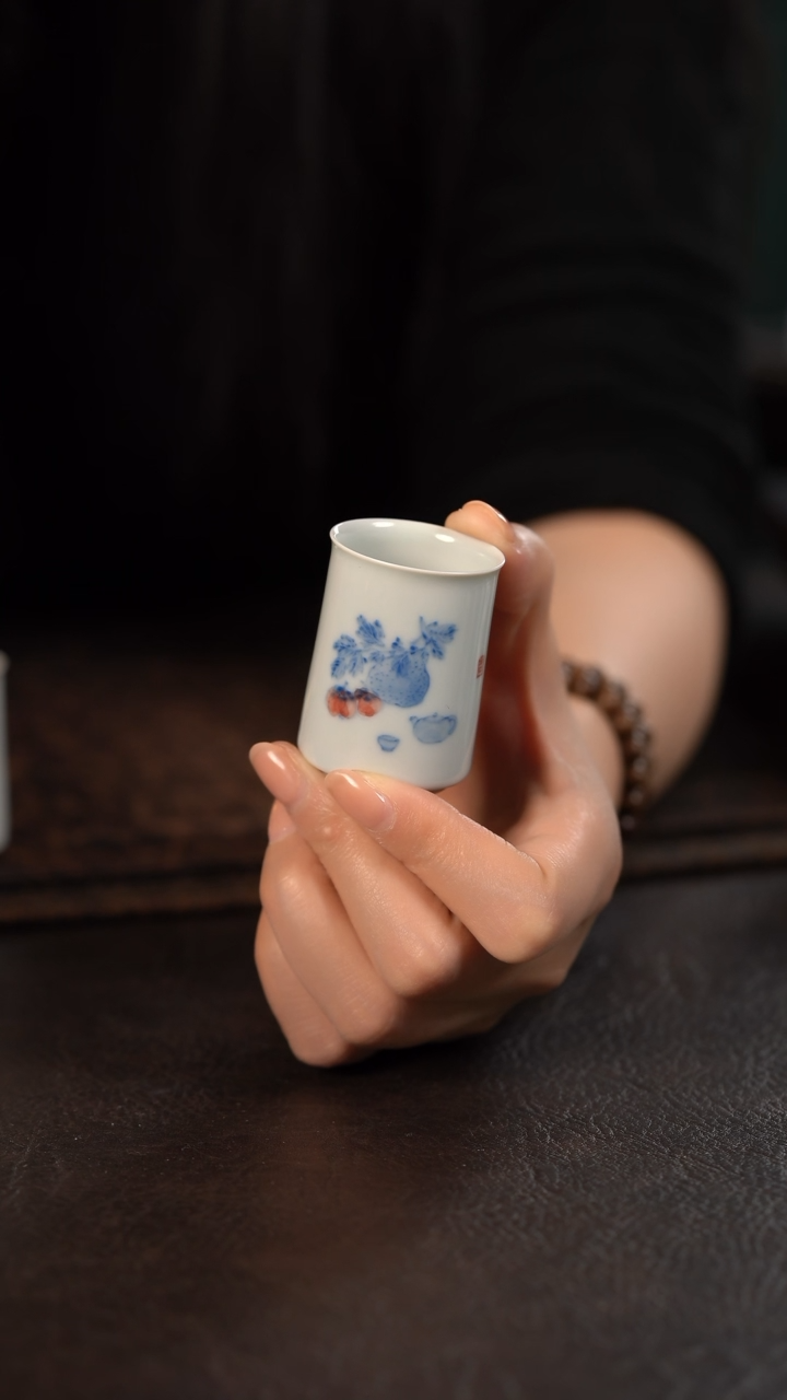 【闪购商品】杯聚澜堂如意清供拇指杯