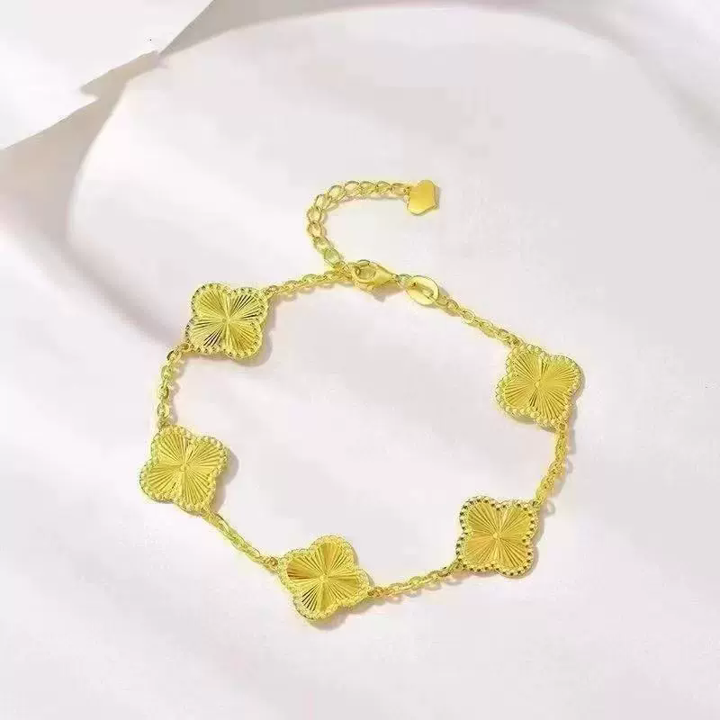 时尚经典幸运四叶花手链轻奢简约手饰