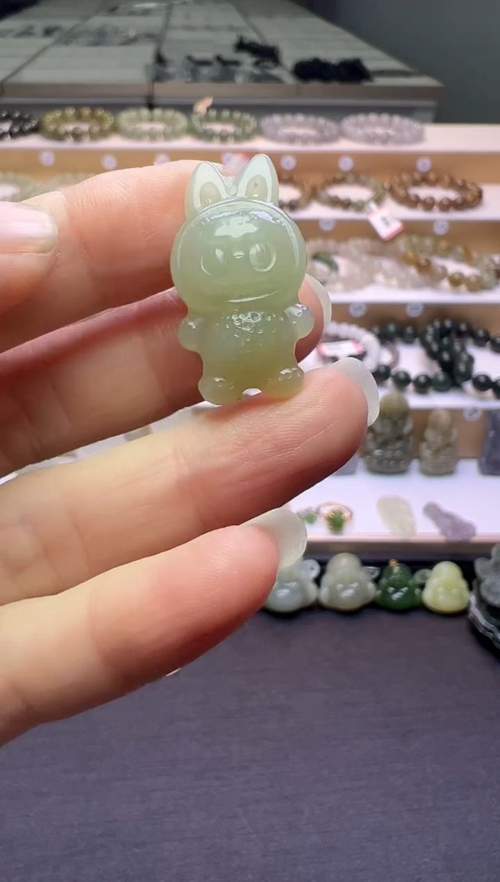 颈饰未镶嵌和田玉167号链接包容