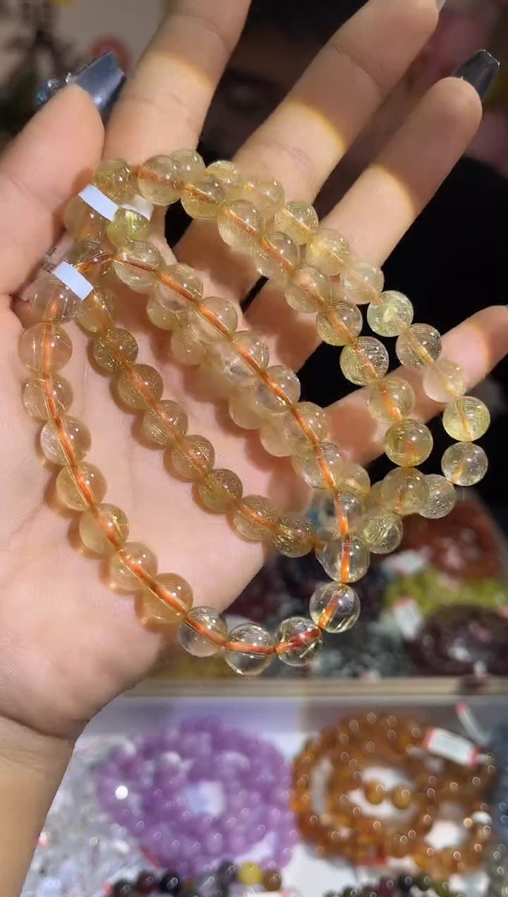 【闪购商品】水晶手链未镶嵌9多样性发其一8+
