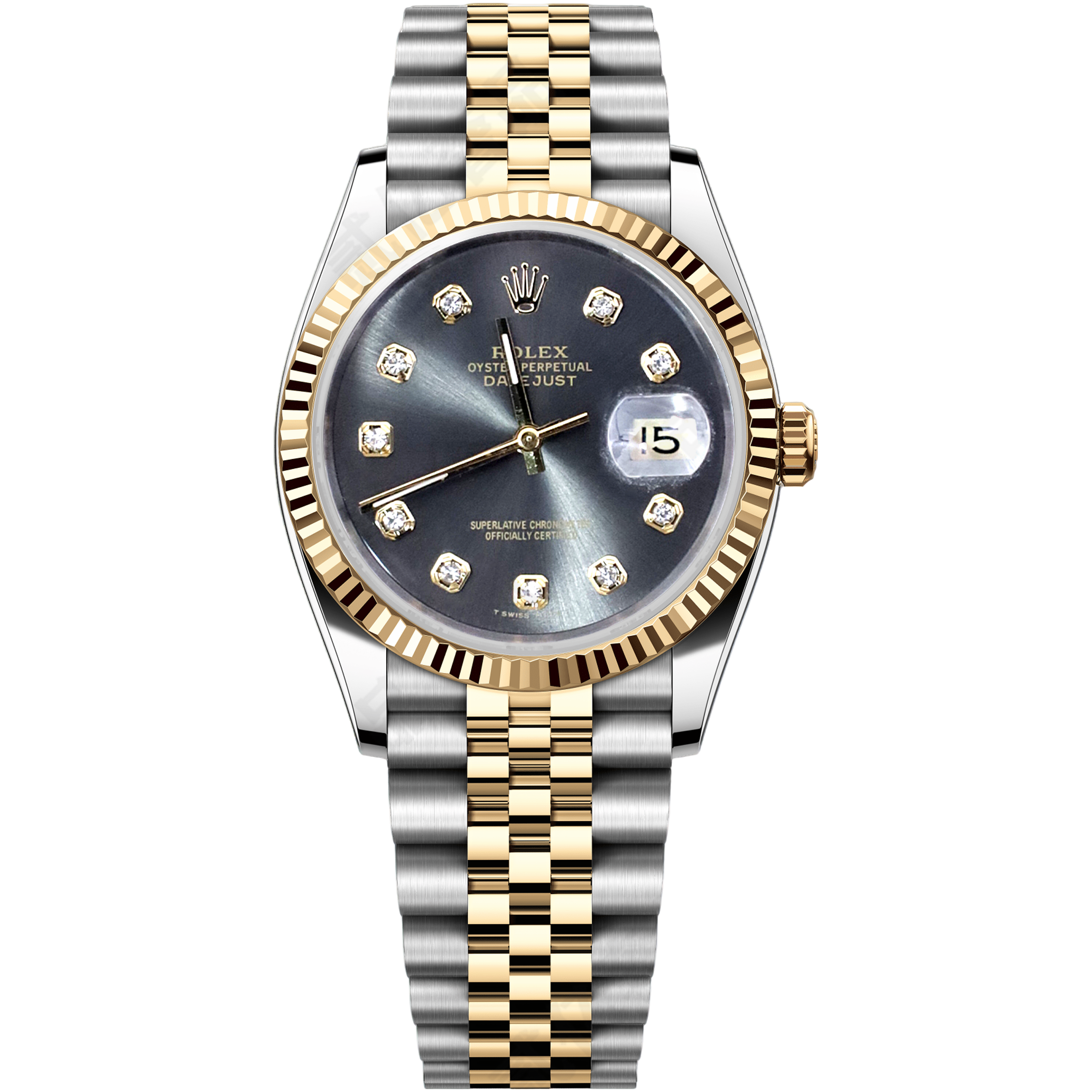 99新 Rolex/劳力士 贰亿女表/劳力士日志B6254/16013/36mm