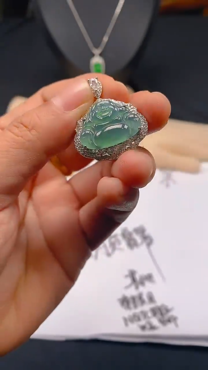 【闪购商品】翡翠颈饰未镶嵌天然A货翡翠随机多样性发货