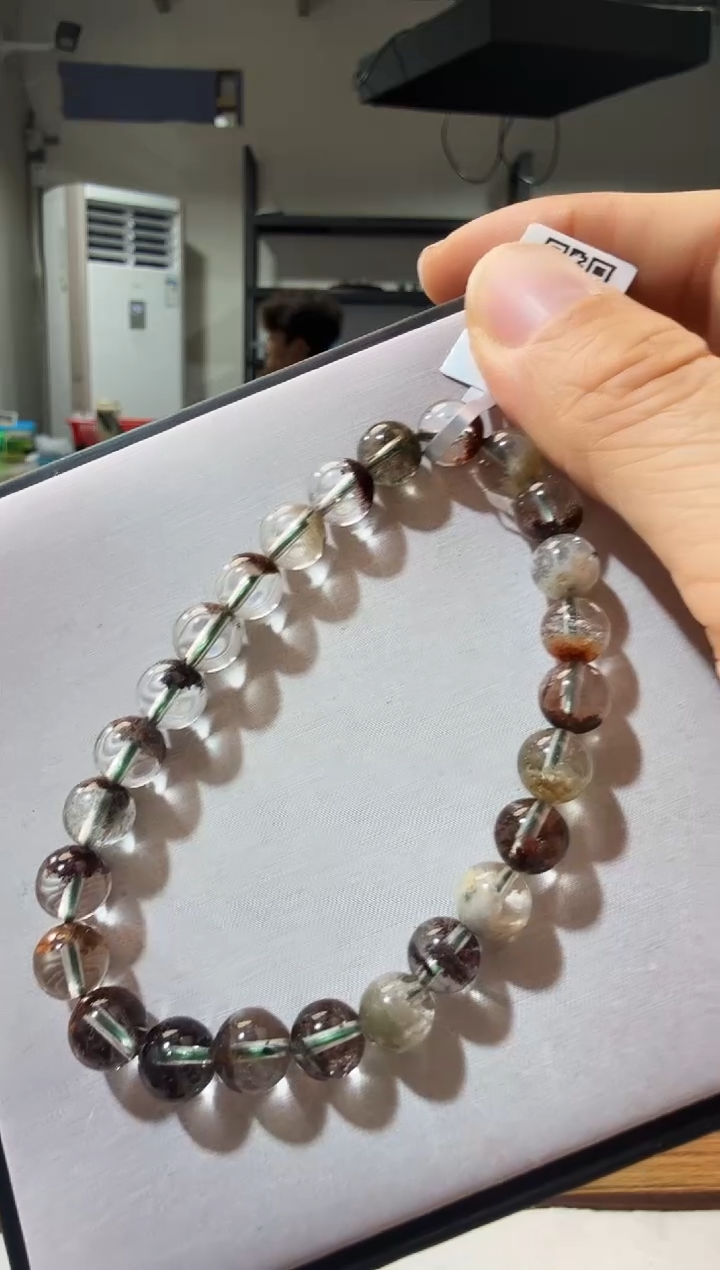 未镶嵌手链水晶优0350 约7mm 多样性发一件