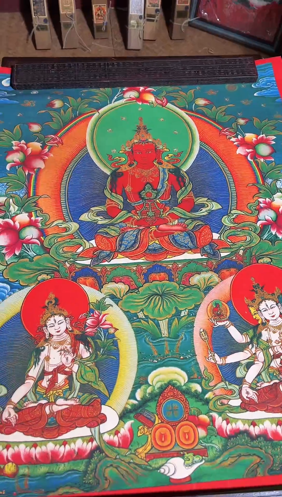 卷轴画东东唐卡tk160