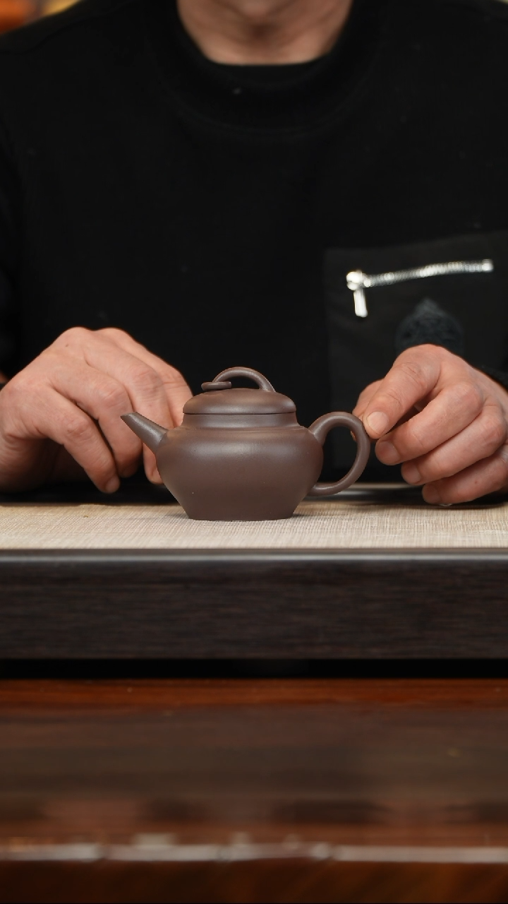 【闪购商品】紫砂茶壶四号井单圈水平