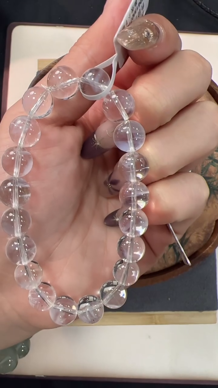 【闪购商品】水晶手链未镶嵌XZ041约9mm