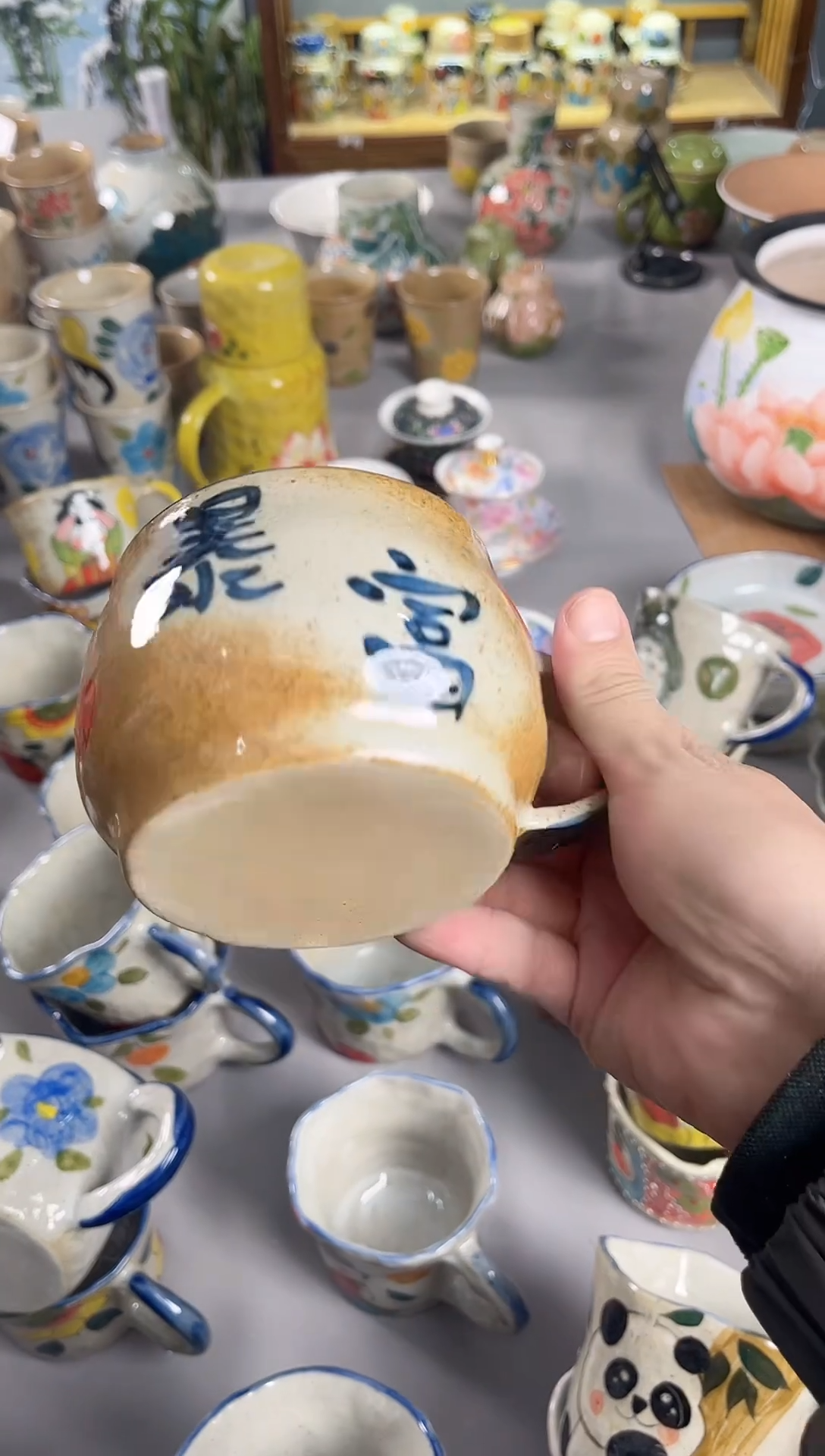 【闪购商品】瓷片景德镇手绘高温釉下彩