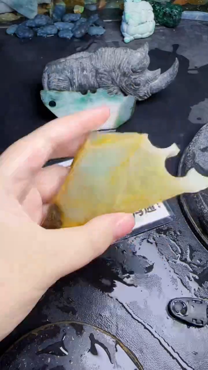 未镶嵌挂件翡翠朝**拾天然翡翠056