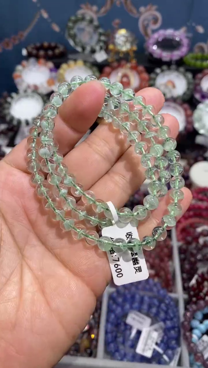 【闪购商品】水晶手串未镶嵌翠幽灵多圈