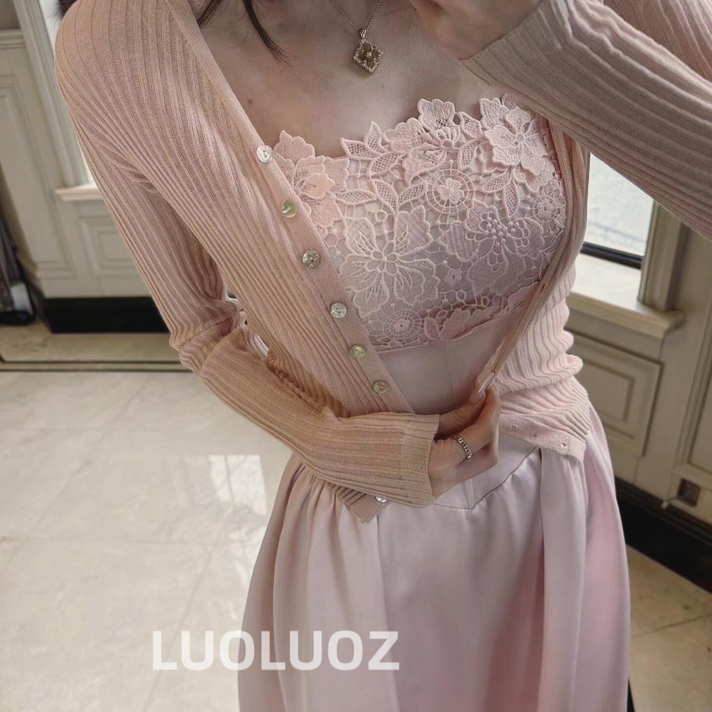 【现货】LUOLUOZ【仅开衫】高级感通勤自留百搭气质开衫M228